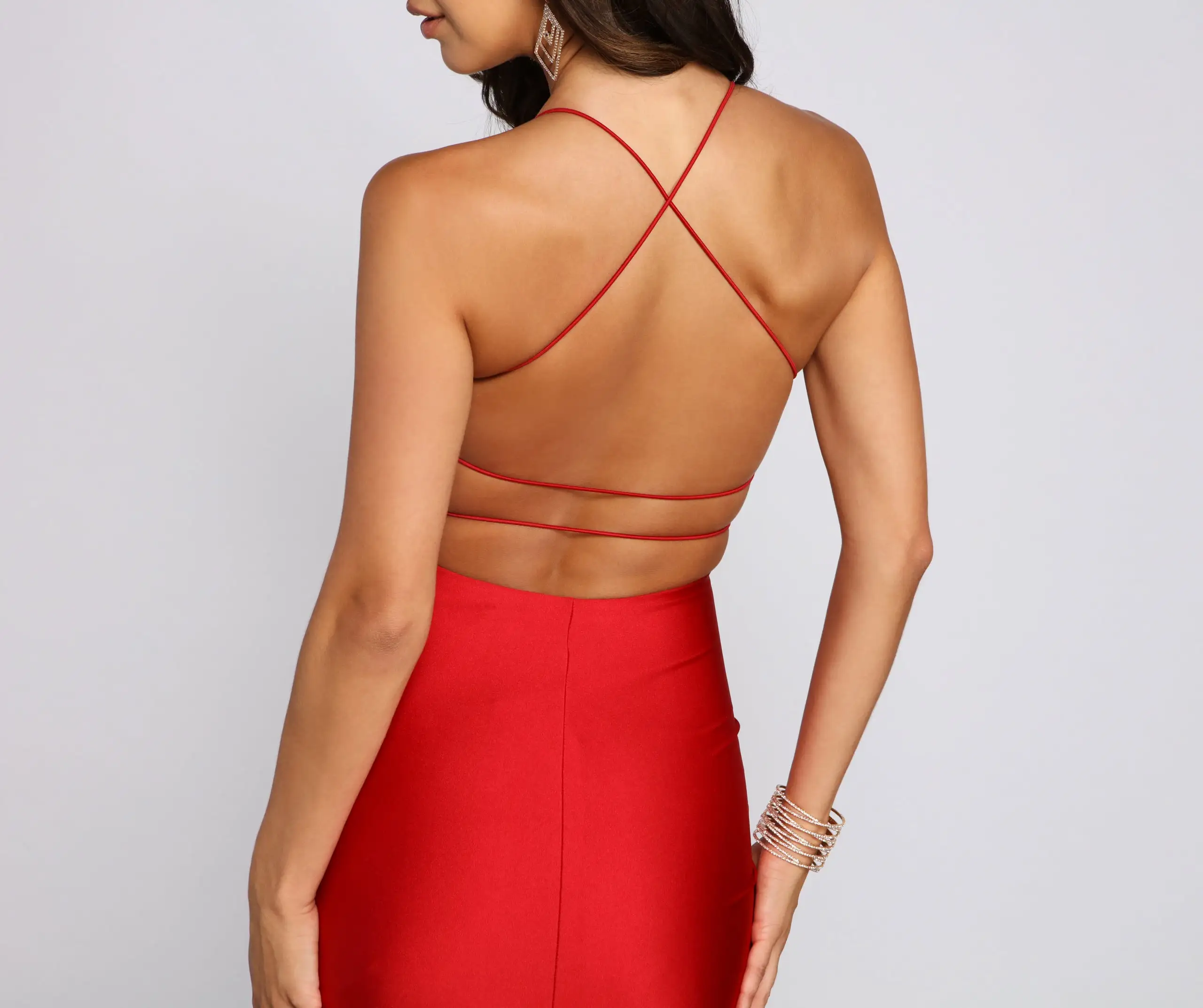 Windsor. Whitney Formal High-Slit Mermaid Dress - Image 10