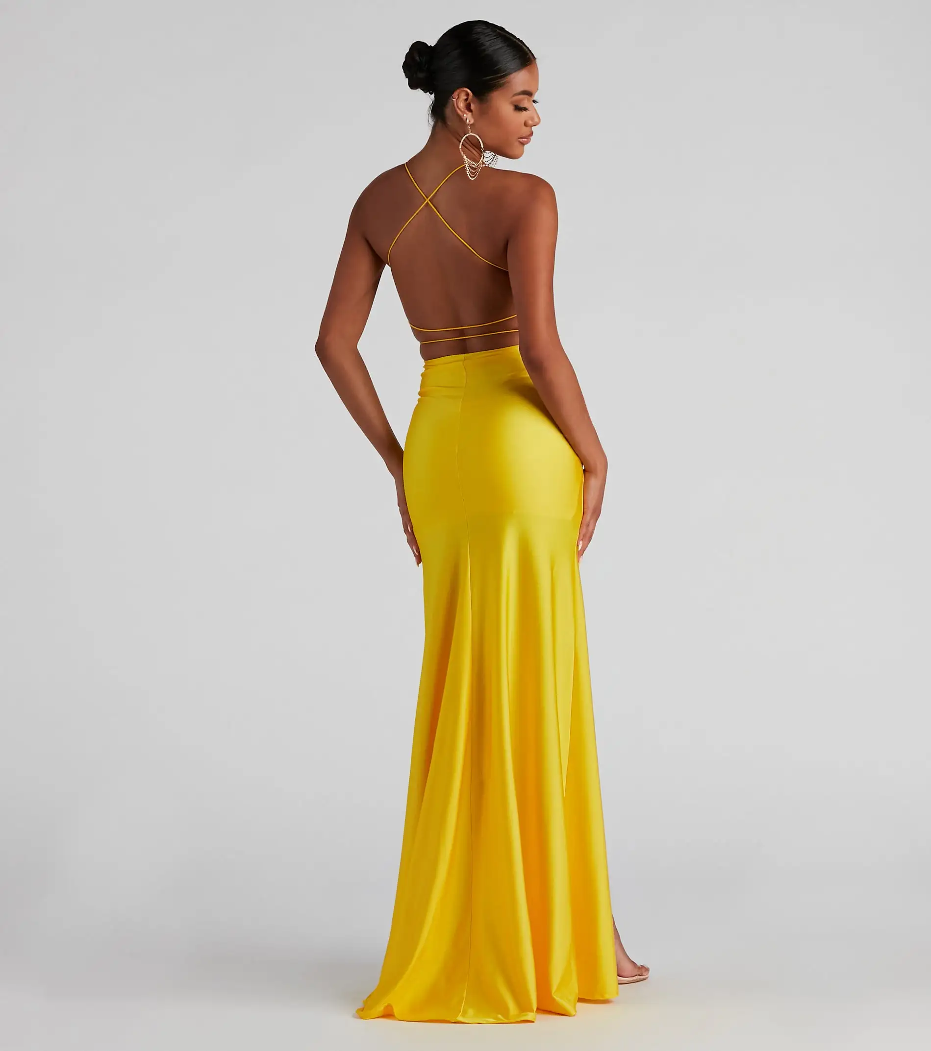 Windsor. Whitney Formal High-Slit Mermaid Dress - Image 16