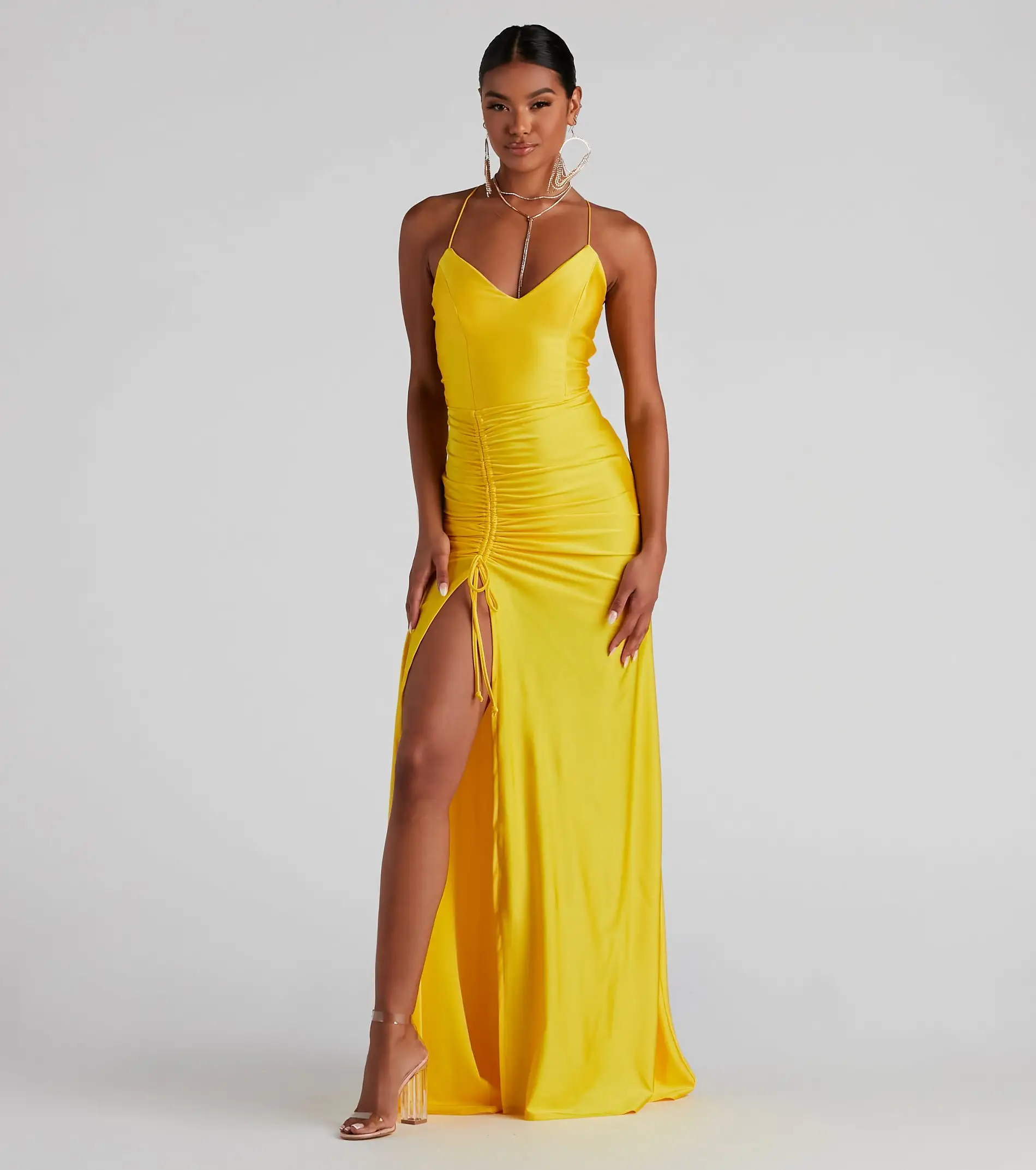 Windsor. Whitney Formal High-Slit Mermaid Dress - Image 17