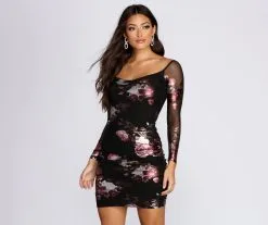 Windsor. Feelin' Fresh Floral Mini Dress