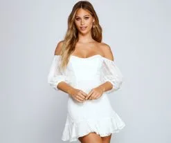 Windsor. Sweet Stunner Woven Skater Dress