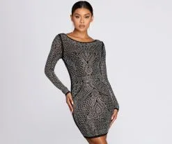 Windsor. On One Studded Mini Dress