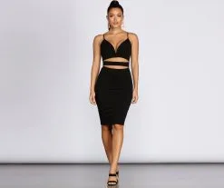 Windsor. Stunner Status Body Con Dress