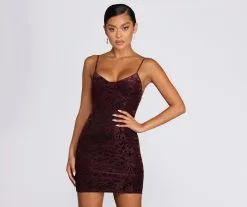 Windsor. Sparkle Diva Mini Dress