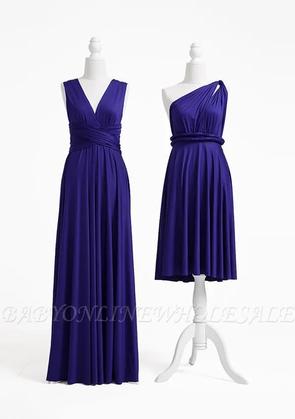 Midnight Blue Multiway Infinity Dress - Image 2