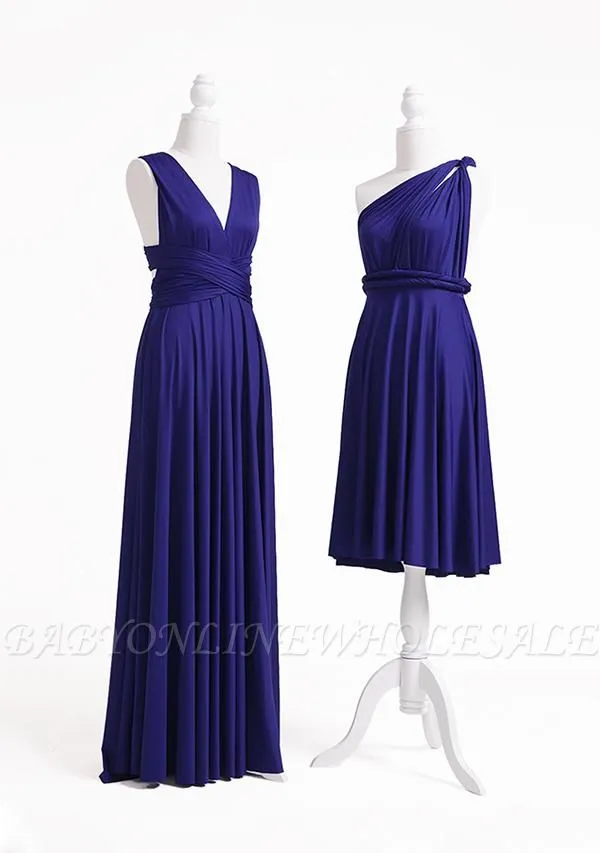 Midnight Blue Multiway Infinity Dress - Image 3