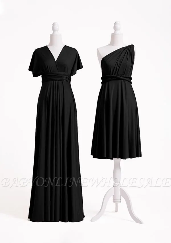 Black Multiway Infinity Dress - Image 2