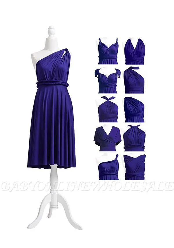 Midnight Blue Multiway Infinity Dress - Image 5