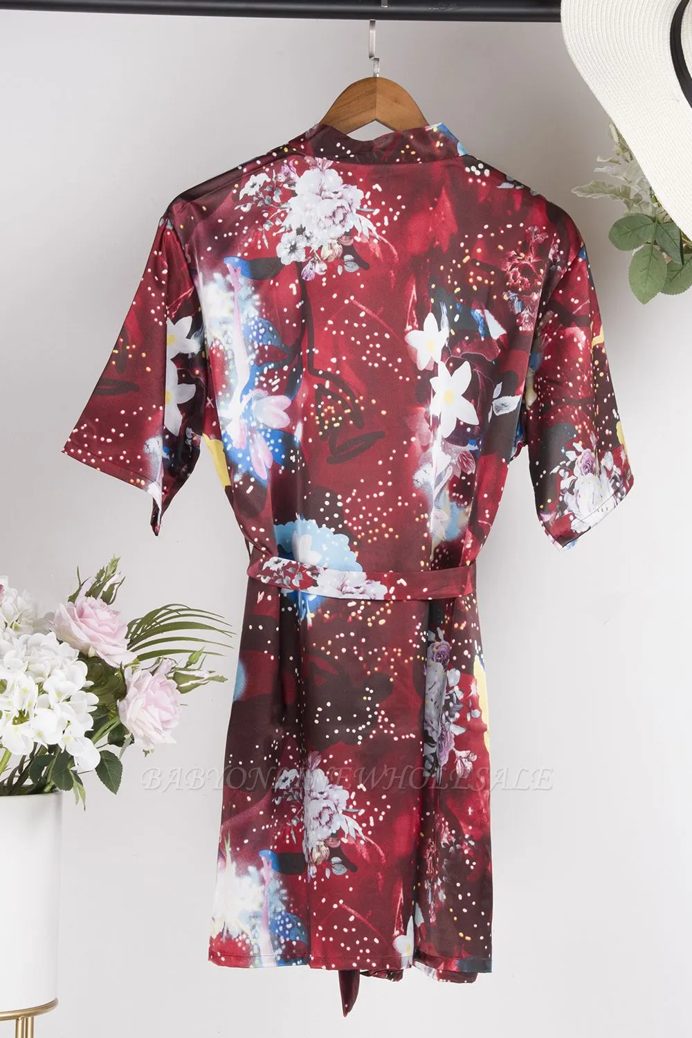 Bridesmaid Cotton Lace Robes For Your Bridal Party Bride Lace Robes Getting Ready Robes - Image 4