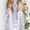 Multi-Style 2021 Bridesmaid Dress | Mermaid Lace Maid Of Honor Dress On Sale
