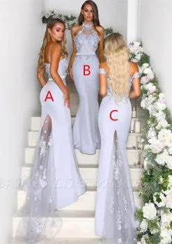 Multi-Style 2021 Bridesmaid Dress | Mermaid Lace Maid Of Honor Dress On Sale