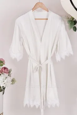 Lace Bridal Robe Bridesmaid Robes Bridal Party Robes Bridesmaid Gifts