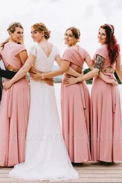 Multiway Convertible Infinity Dress For Bridesmaids Long Swing Dress