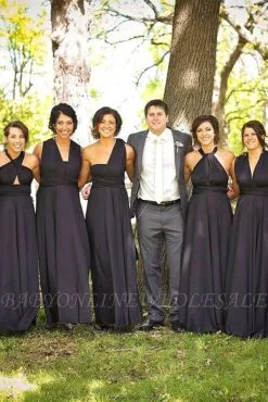 Black Multiway Infinity Dress