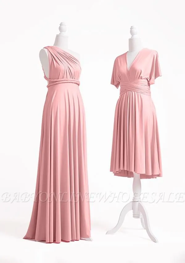 Dusty Rose Multiway Infinity Dress - Image 3