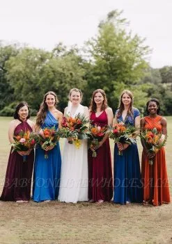 Burgundy Multiway Infinity Dress