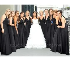 Black Bridesmaid Dress In 53 Colors