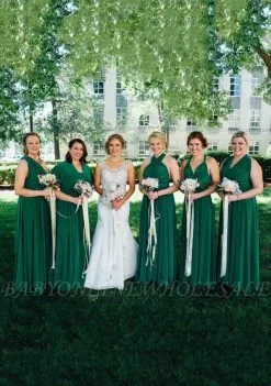 Emerald Green Multiway Infinity Dress