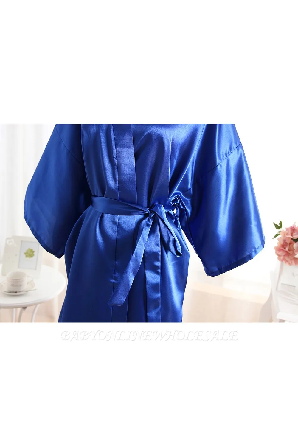 Bride Bridesmaid Strech With Short Robes - Image 4