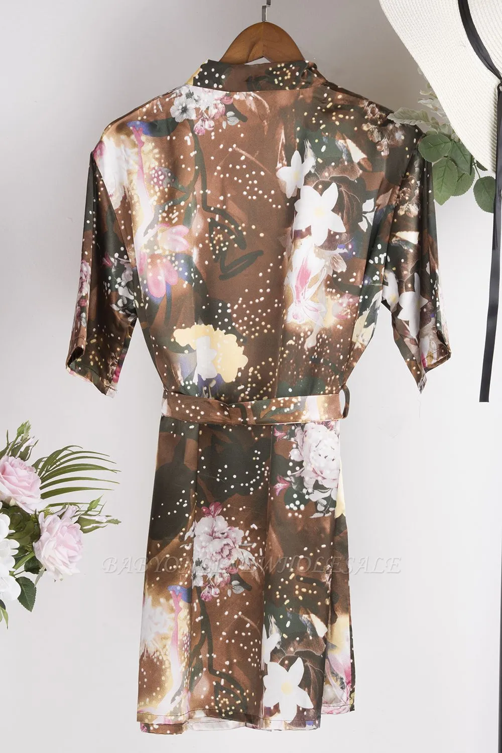 Bridesmaid Cotton Lace Robes For Your Bridal Party Bride Lace Robes Getting Ready Robes - Image 2