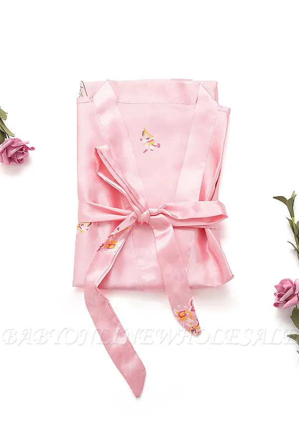 Earla | Personalized Satin Solid Lace Robe Satin Bridesmaid Robes Bride Robe Bridal Party Robes