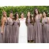 Taupe Infinity Bridesmaid Dress In 53 Colors