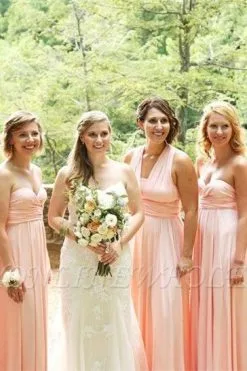 Dusty Pink Multiway Infinity Dress