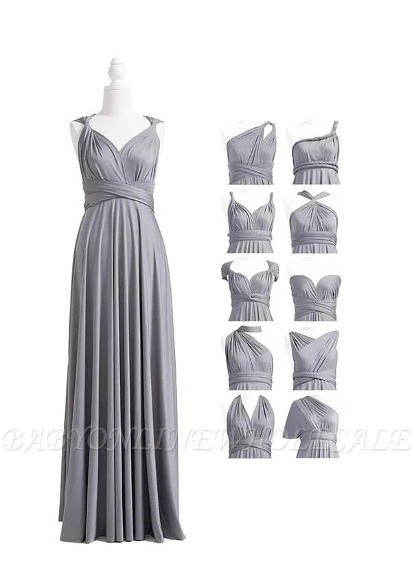 Grey Multiway Infinity Dress - Image 4