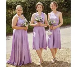 Lilac Infinity Bridesmaid Dress In 53 Colors